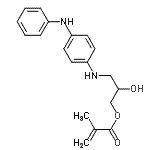 CAS#: 39940-88-0， 3-[(4-Anilinophenyl)Amino]-2-Hydroxypropyl Methacrylate