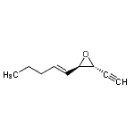 CAS#: 399513-07-6， (2R,3R)-2-Ethynyl-3-[(1E)-1-Penten-1-Yl]Oxirane