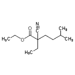 CAS#: 399556-78-6， Ethyl 2-Cyano-2-Ethyl-5-Methylhexanoate