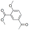 structure of CAS# 39971-36-3, 5-Acetyl-2-Methoxy-Benzoic Acid Methyl Ester;Methyl 5-Acetyl-2-Methoxy-Benzoate;5-Acetyl-2-Methoxybenzoic Acid Methyl Ester;5-Acetyl-2-Methoxy-Benzoic Acid Methyl Ester