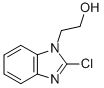 structure of CAS# 40019-65-6, 2-Chloro-1H-Benzimidazole-1-Ethanol;2-(2-Chloro-1H-Benzimidazol-1-Yl)Ethanol(SALTDATA: FREE);1H-Benzimidazole-1-Ethanol,2-Chloro-(9CI);2-(2-Chloro-1H-Benzimidazol-1-Yl)Ethanol