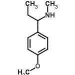 CAS#: 40023-80-1， 1-(4-Methoxyphenyl)-N-Methyl-1-Propanamine