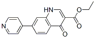 CAS#: 40034-41-1， Ethyl 1,4-Dihydro-4-Oxo-7-(4-Pyridyl)Quinoline-3-Carboxylate