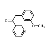CAS#: 40061-25-4， 2-(3-Methoxyphenyl)-1-(3-Pyridinyl)Ethanone