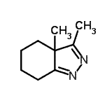 CAS#: 400649-90-3， 3,3a-Dimethyl-4,5,6,7-tetrahydro-3aH-indazole