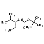 CAS#: 400652-49-5， 2-Methyl-2-Propanyl [(2S)-1-Amino-3-Methyl-2-Butanyl]Carbamate