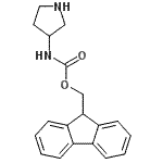 CAS#: 400653-43-2， 9H-Fluoren-9-Ylmethyl 3-Pyrrolidinylcarbamate