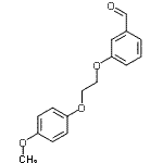 CAS#: 400741-50-6， 3-[2-(4-Methoxyphenoxy)Ethoxy]Benzaldehyde