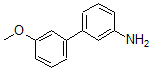 structure of CAS# 400748-70-1, 3'-Methoxy-Biphenyl-3-Ylamine;(3'-Methoxybiphenyl-3-Yl)Amine(SALTDATA: Hcl);3'-METHOXY[1,1'-BIPHENYL]-3-AMINE;3'-METHOXY-BIPHENYL-3-YLAMINE