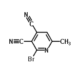CAS#: 400752-08-1， 2-Bromo-6-Methyl-3,4-Pyridinedicarbonitrile