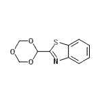 CAS#: 40105-27-9， 2-(1,3,5-Trioxan-2-Yl)-1,3-Benzothiazole
