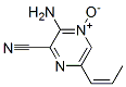 CAS#: 40132-91-0， (Z)-3-Amino-6-(1-Propenyl)-Pyrazinecarbonitrile 4-Oxide