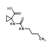 CAS#: 401628-89-5， 1-[(Butylcarbamoyl)Amino]Cyclopropanecarboxylic Acid