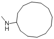 structure of CAS# 40221-53-2, N-Methylcyclododecylamine;Cyclododecyl-Methyl-Amine;Nsc81255;Cyclododecylamine, N-Methyl-,