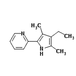 CAS 登录号：402499-97-2， 2-(4-乙基-3,5-二甲基-1H-吡咯-2-基)吡啶