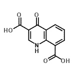 CAS#: 402580-02-3， 4-Hydroxy-3,8-Quinolinedicarboxylic Acid