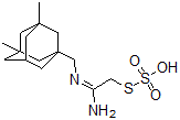 CAS#: 40283-76-9， Thiosulfuric Acid Hydrogen S-[2-[[(3,5-Dimethyltricyclo[3.3.1.1(3,7)]Decan-1-Yl)Methyl]Amino]-2-Iminoethyl] Ester
