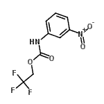 CAS 登录号：403-99-6， 2,2,2-三氟乙基(3-硝基苯基)氨基甲酸酯