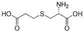 structure of CAS# 4033-46-9, S-(2-Carboxyethyl)-L-Cysteine;2-Amino-3-(2-Carboxyethylthio)Propanoic Acid;2-Amino-3-(2-Carboxyethylthio)Propionic Acid;Megxp0_001910