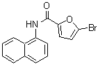 CAS 登录号：40337-11-9， 5-溴-N-(1-萘基)-2-糠酰胺