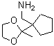 CAS#: 403615-69-0， 1-[1-(2-Methyl-1,3-Dioxolan-2-Yl)Cyclopentyl]Methanamine