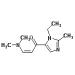 CAS#: 403792-75-6， (2Z)-3-(Dimethylamino)-1-(1-Ethyl-2-Methyl-1H-Imidazol-5-Yl)-2-Propen-1-One