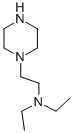 structure of CAS# 4038-92-0, 1-(2-Diethylaminoethyl)Piperazine;N,N-Diethyl-2-Piperazin-1-Yl-Ethanamine;N,N-Diethyl-2-(1-Piperazinyl)Ethanamine;Diethyl-(2-Piperazin-1-Ylethyl)Amine