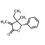 CAS#: 403805-96-9， (4R,5S)-4-Ethyl-4-Methyl-3-Methylene-5-Phenyldihydro-2(3H)-Furanone