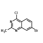 CAS#: 403850-84-0， 7-Bromo-4-Chloro-2-Methylquinazoline