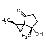 CAS#: 404001-73-6， (1R,3R,7S)-7-Hydroxy-1,7-Dimethylspiro[2.4]Heptan-4-One