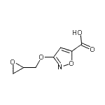 CAS#: 404034-09-9， 3-(2-Oxiranylmethoxy)-1,2-Oxazole-5-Carboxylic Acid