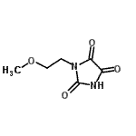 CAS#: 40411-22-1， 1-(2-Methoxyethyl)-2,4,5-Imidazolidinetrione