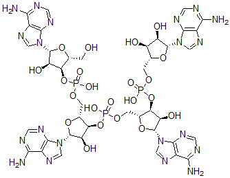 CAS#: 4042-12-0， Adenylyl-(3'-5')-Adenylyl-(3'-5')-Adenylyl-(3'-5')-Adenosine