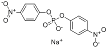 结构式 CAS# 4043-96-3, 二(4-硝基苯基)磷酸钠盐