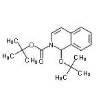 CAS#: 404586-94-3， 2-Methyl-2-Propanyl 1-[(2-Methyl-2-Propanyl)Oxy]-2(1H)-Isoquinolinecarboxylate