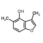 CAS#: 40485-97-0， 3,5-Dimethyl-1-Benzofuran-4-Ol