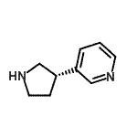 CAS#: 404892-27-9， 3-[(3S)-3-Pyrrolidinyl]Pyridine
