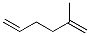 structure of CAS# 4049-81-4, 2-Methyl-1,5-Hexadiene;1,5-Hexadiene, 2-Methyl-;2-Methyl-1,5-Hexadiene