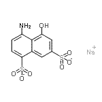 CAS#: 40492-14-6， 4-Amino-5-Hydroxy-1,7-Naphthalenedisulfonate Sodium Salt (1:1)