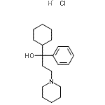 CAS#: 40520-25-0， 1-Cyclohexyl-1-Phenyl-3-(1-Piperidinyl)-1-Propanol Hydrochloride (1:1)