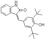 CAS#: 40526-64-5， (3Z)-3-[4-Hydroxy-3,5-Bis(2-Methyl-2-Propanyl)Benzylidene]-1,3-Dihydro-2H-Indol-2-One