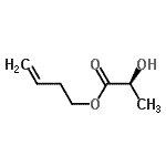 CAS#: 405266-51-5， 3-Buten-1-Yl (2S)-2-Hydroxypropanoate
