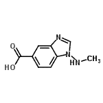 CAS#: 40534-00-7， 1-(Methylamino)-1H-Benzimidazole-5-Carboxylic Acid