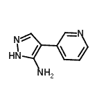 CAS#: 40545-68-4， 4-(3-Pyridinyl)-1H-Pyrazol-5-Amine