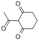 structure of CAS# 4056-73-9, 2-Acetyl-1,3-Cyclohexanedione;2-Acetylcyclohexane-1,3-Quinone;2-Ethanoylcyclohexane-1,3-Dione;156493_Aldrich