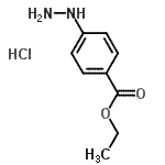 CAS#: 40566-85-6， Ethyl 4-Hydrazinobenzoate Hydrochloride (1:1)