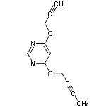 CAS#: 405928-73-6， 4-(2-Butyn-1-Yloxy)-6-(2-Propyn-1-Yloxy)Pyrimidine