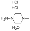 结构式 CAS# 40675-60-3, 1-氨基-4-甲基哌嗪二盐酸盐单水合物