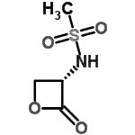 CAS#: 406951-05-1， N-[(3S)-2-Oxo-3-Oxetanyl]Methanesulfonamide