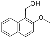 structure of CAS# 40696-22-8, 2-Methoxy-1-Naphthalenemethanol;(2-Methoxy-1-Naphthyl)Methanol;Zinc00396124;St5405903